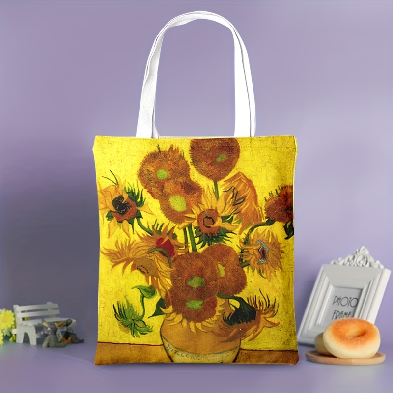 Van Gogh Tote Bag, Vincent Van Gogh Tote Bag, Aesthetic Tote Bag, Books Eco  Bag