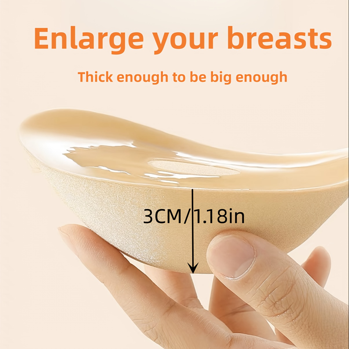 S/z Cup Realistic Silicone Huge Breast Clothes - Temu Australia