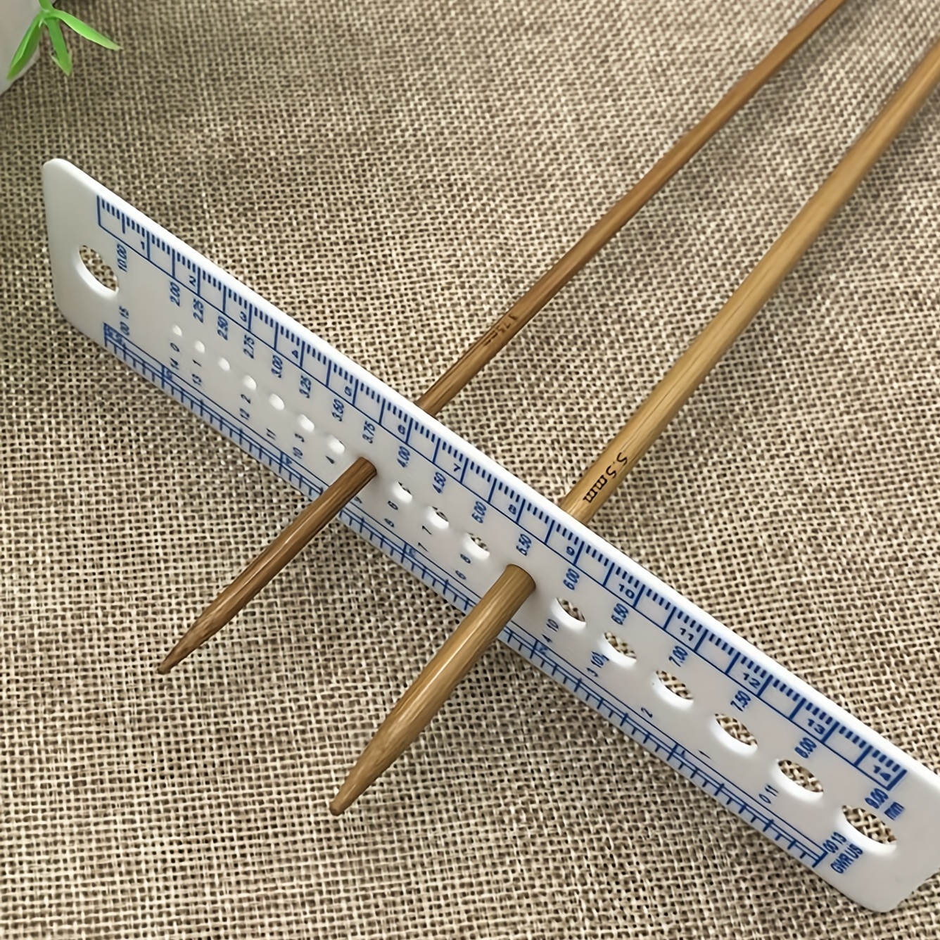 1pc Crochet Knitting Special Ruler Knitting Tool Sweater Needle