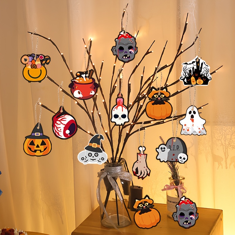 1 Stück Geflügelter Totenkopf, Halloween-Auto-Anhänger,  Auto-Innendekoration, Urlaubsdekoration, Anhänger,  Weihnachtsbaum-Dekoration
