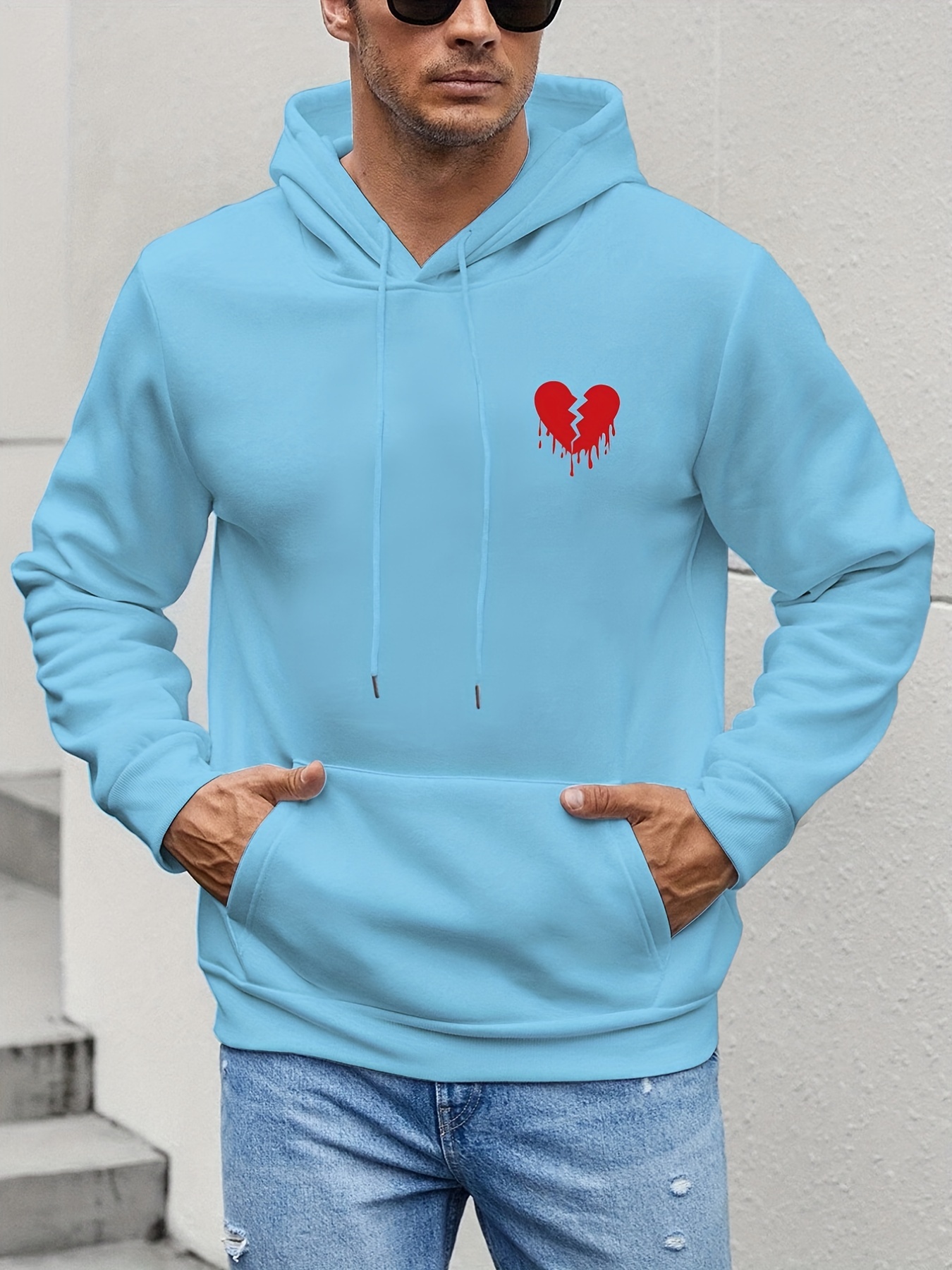 Hoodie with hot sale broken heart