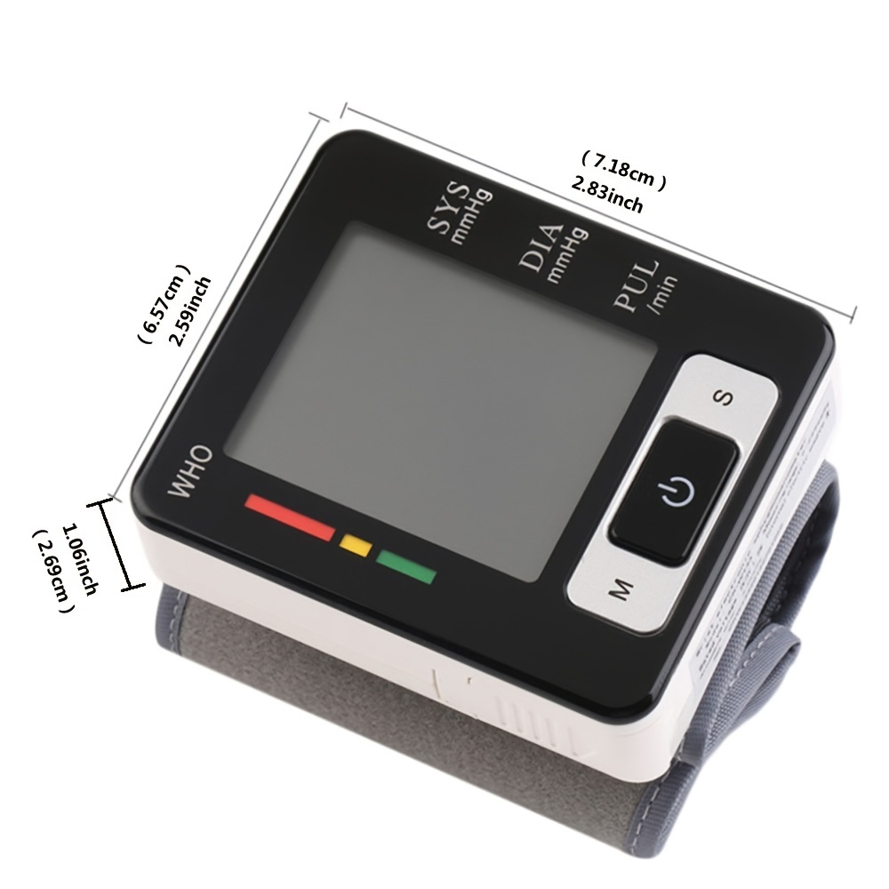 The devices used. (A) The wireless blood pressure wrist monitor