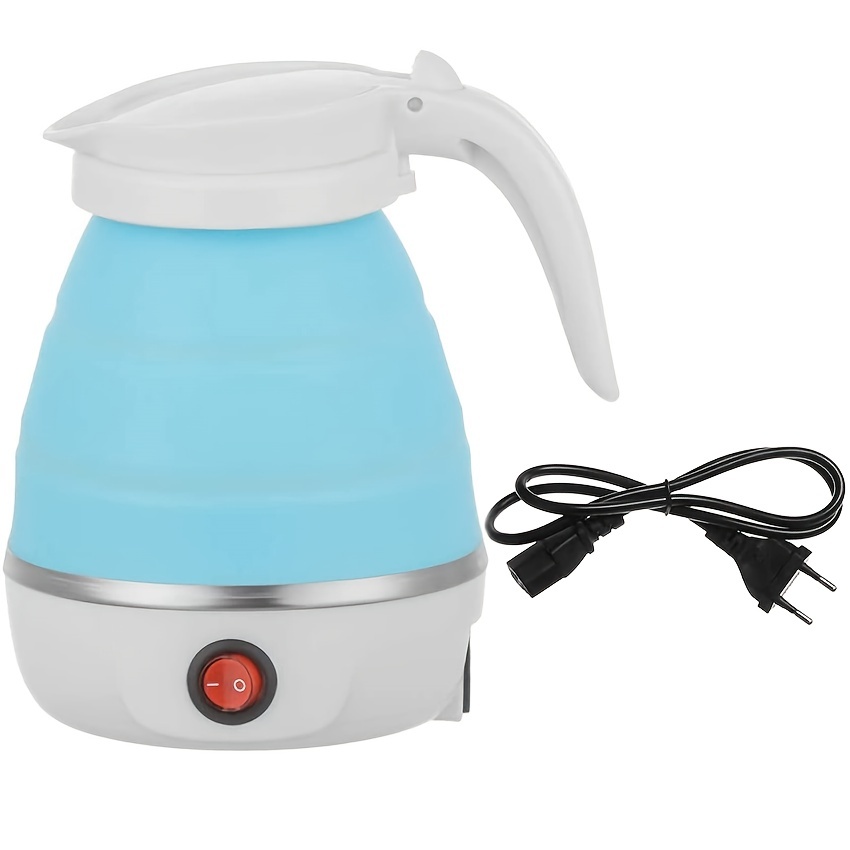 Small Electric Tea Kettle, 0.8l Portable Travel Hot Water Boiler