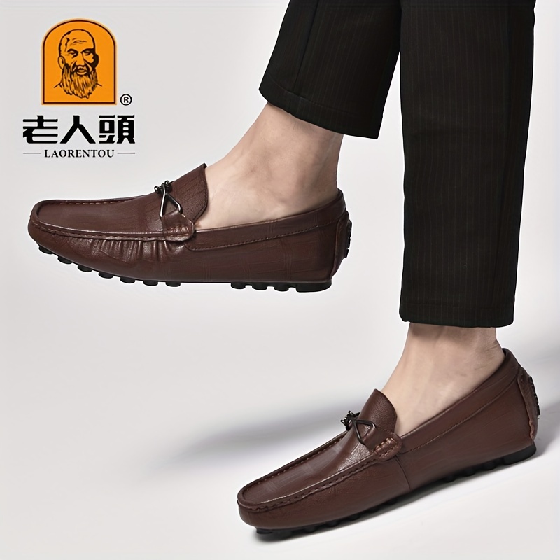 Men's Horsebit And Other Loafer Shoes, Casual Non-slip Slip On