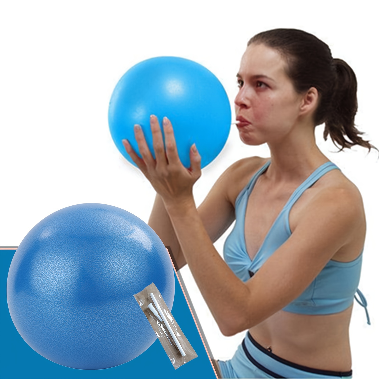 Pequeña pelota de Pilates, para yoga, estabilidad Ejercicio Entrenamiento  físico