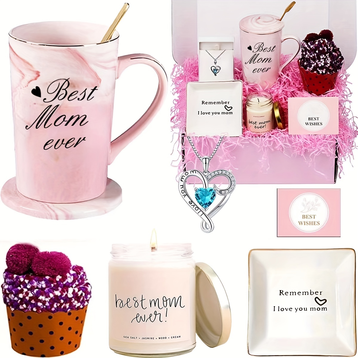 Best Mom Ever Candle, Birthday Gift for Mom