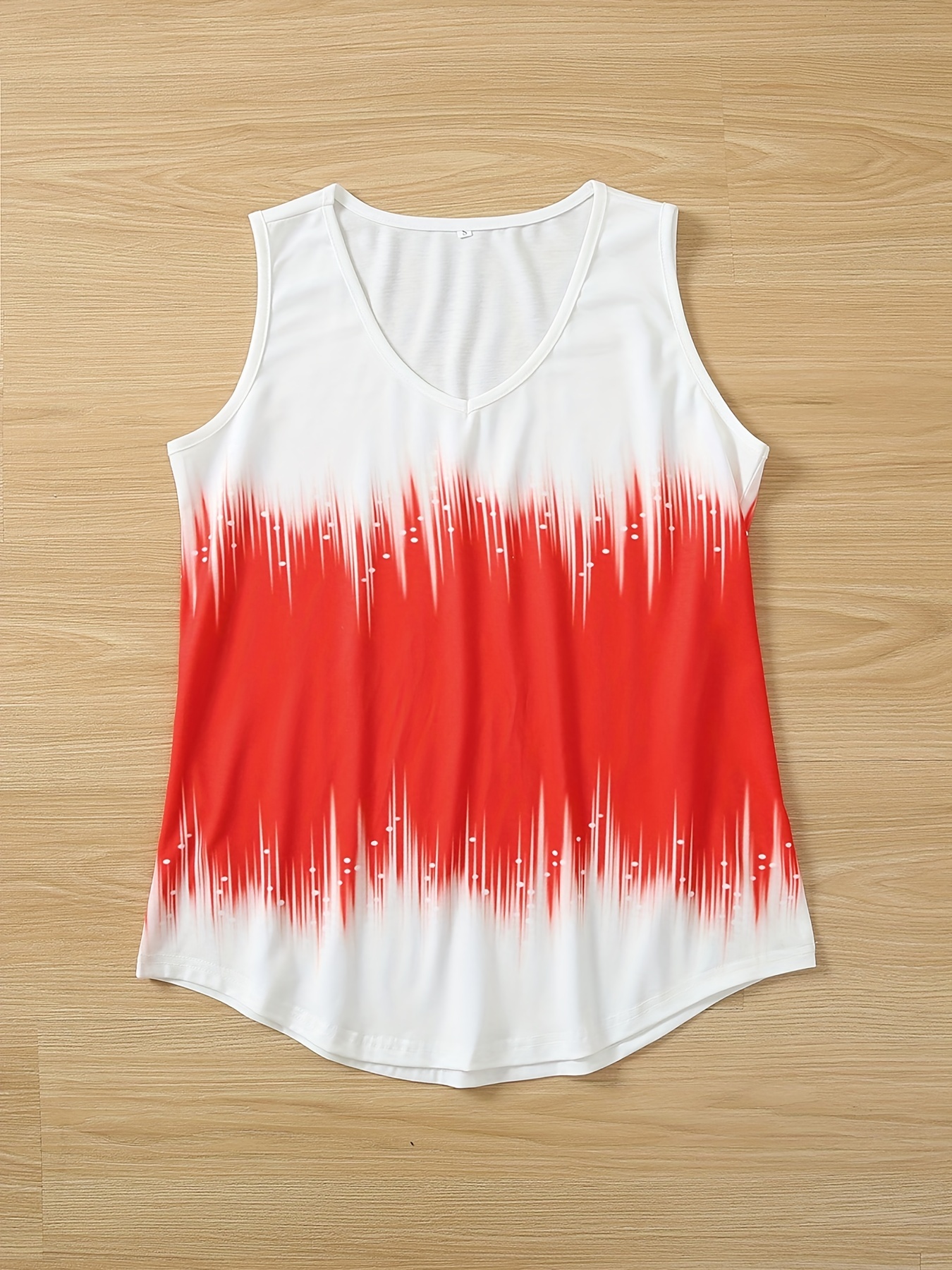 Casual V-Neck Tank Top for Summer