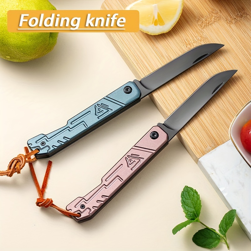 Dragon and phoenix double knife household fruit knife,high-grade sharp high  hardness cutting knife carry portable outdoor knives - AliExpress