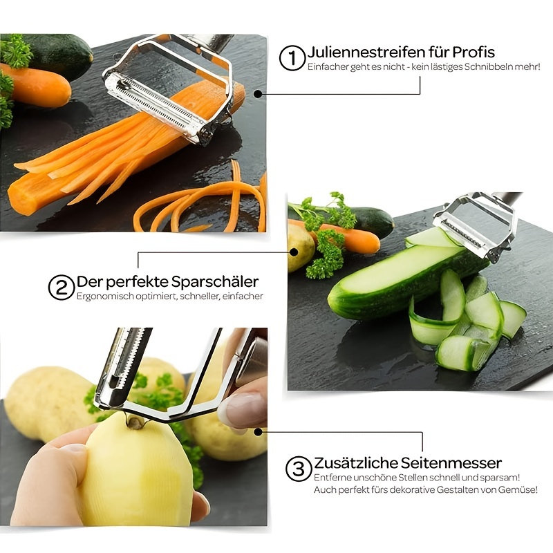 2in1 Fruit Peeler Vegetable Peeler Multifunctional Fruit - Temu