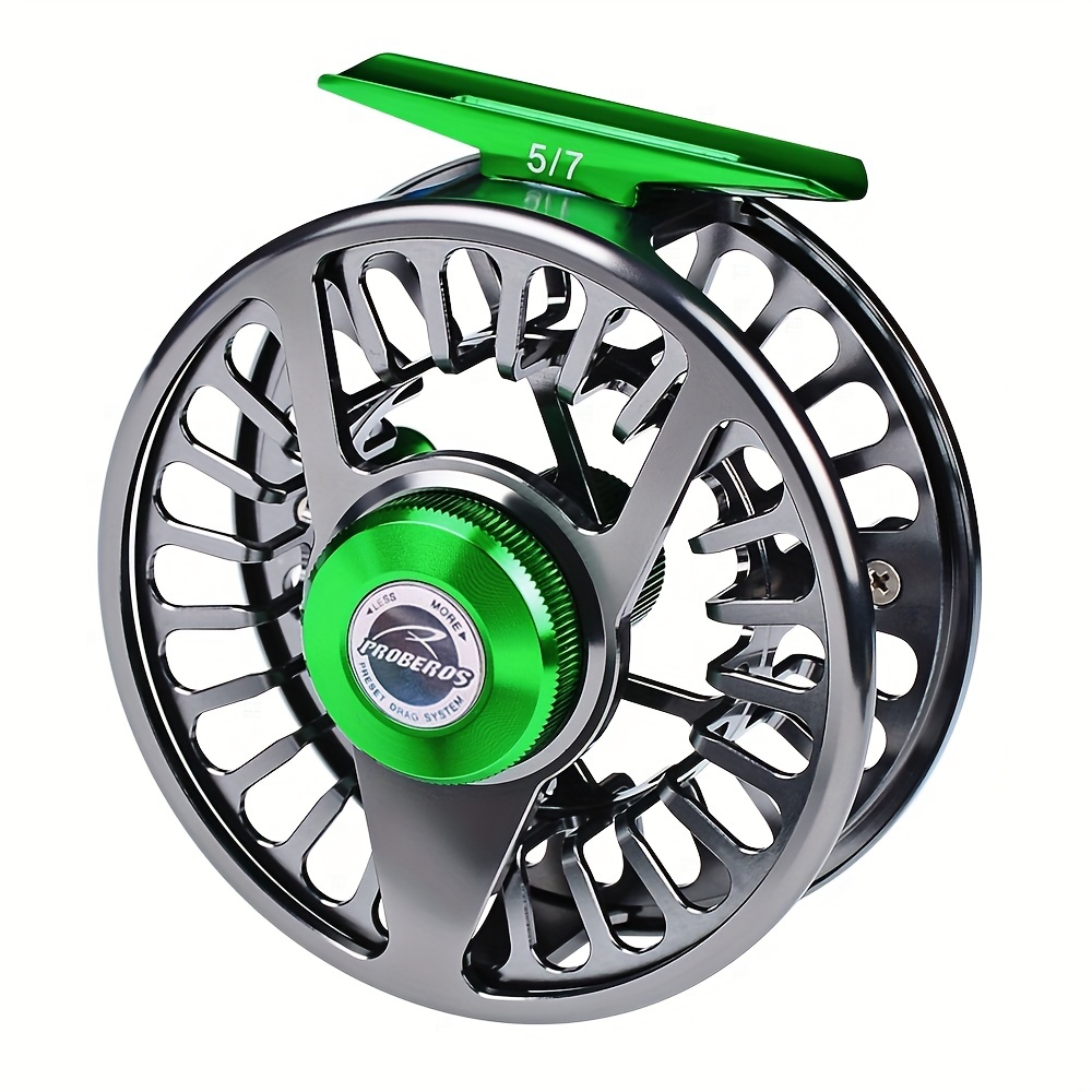 Durable Full Metal Fly Fishing Reel Smooth Casting Reliable - Temu