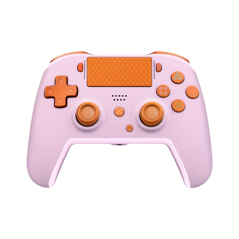 Controller for PS4 Controller, Remote for Elite PS4 Controller with Turbo,  Steam Gamepad Fits Playstation 4 Controller with Back Paddles, Controllers for  PS4/Pro/PC/IOS/Android Pink 