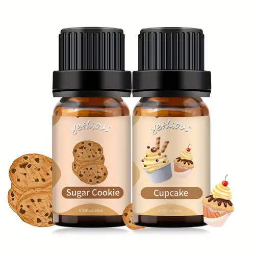 1pc 0.33oz Christmas Food Scent Oil Sugar Cookie Fragrance Oil, Essential  Oil For Diffuser, Humidifier, Candle Making, Soap Scents, Christmas Gifts