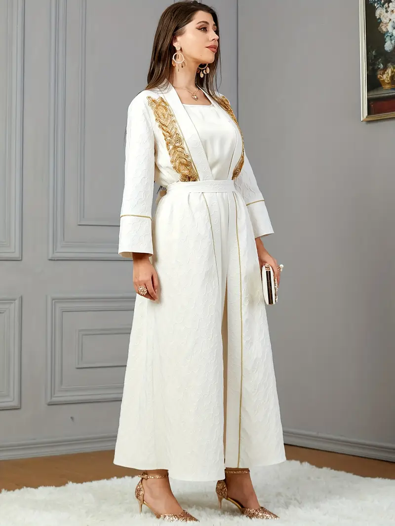 elegant beaded long dress women middle eastern - Temu elegant beaded long dress women middle eastern - Temu
