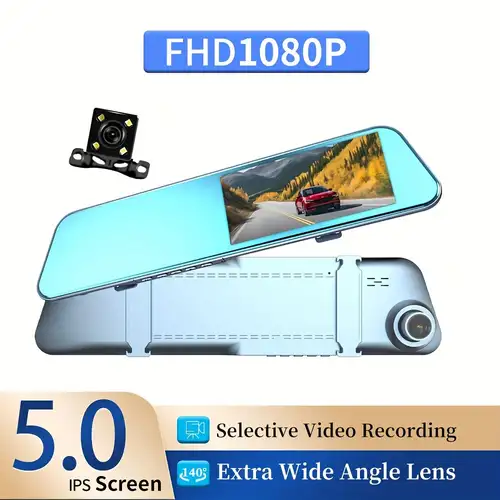 Superior 4k Dash Cam Front & Rear - 1080p Dual Lens, Gps & Wifi, 170° Wide  Angle, Night Vision, Mini Dvr & Loop Recording - Temu