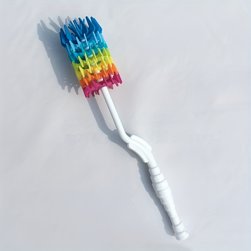 360 Rotating Silicone Bottle Brush Set for Baby Bottles, Pacifiers & Straws