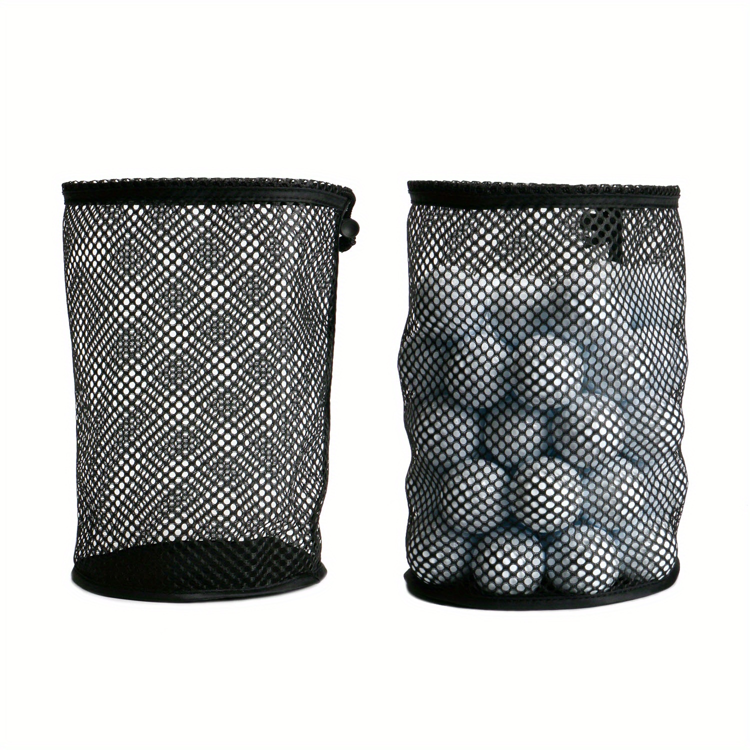 E-shop -Aufbewahrungstasche, Netzstofftasche, drei Größen für 12/25/50 Bälle