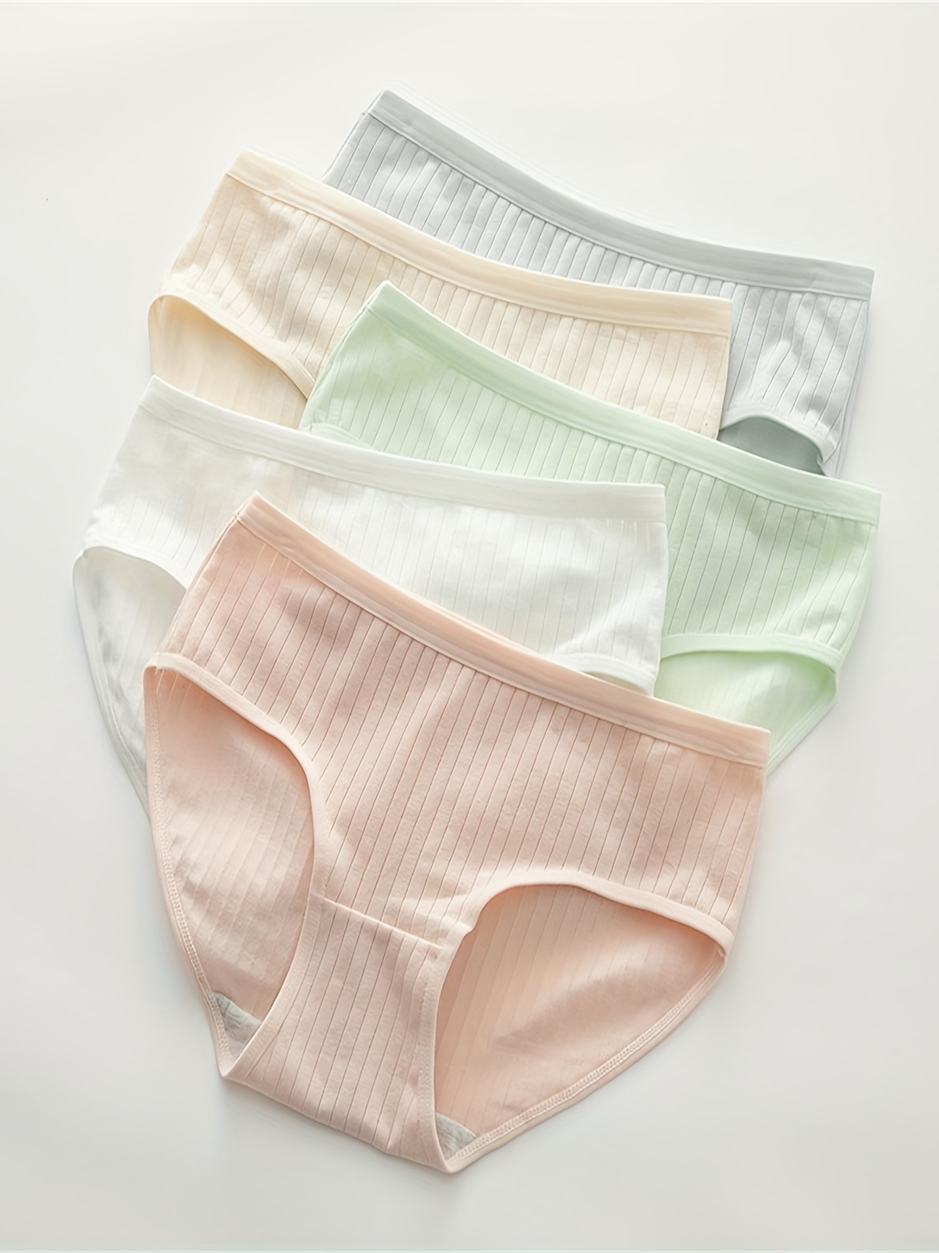 Little Girl's Stretchy Comfy Underwears Soft Pure Cotton - Temu