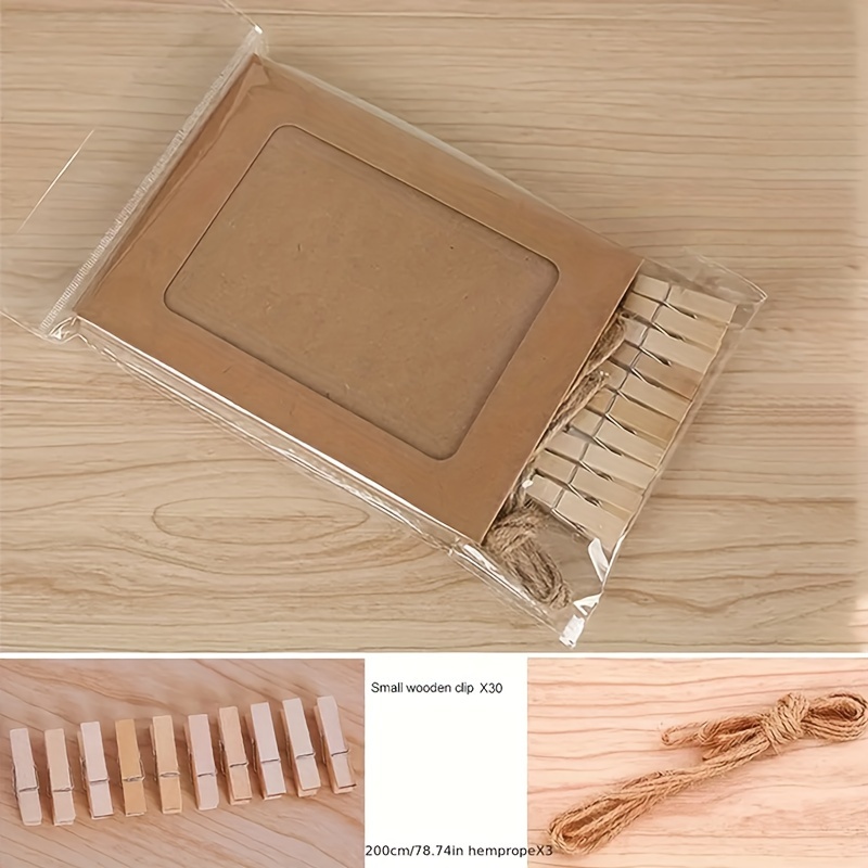 Paper Picture Frames Kraft Hanging Picture Frames For Home - Temu