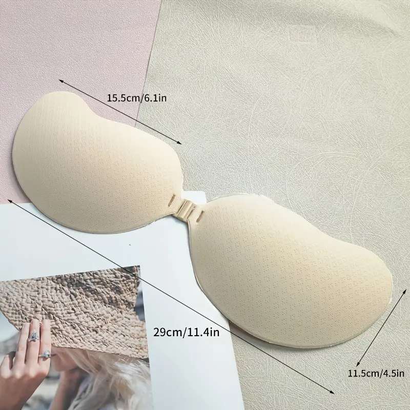 1Pc Mango Shape Silicone Chest Stickers Invisible Lift Cover Petals Self  Strapless Breast Pad Up Bra Adhesiv Q1R2 Underware Nude : :  Fashion