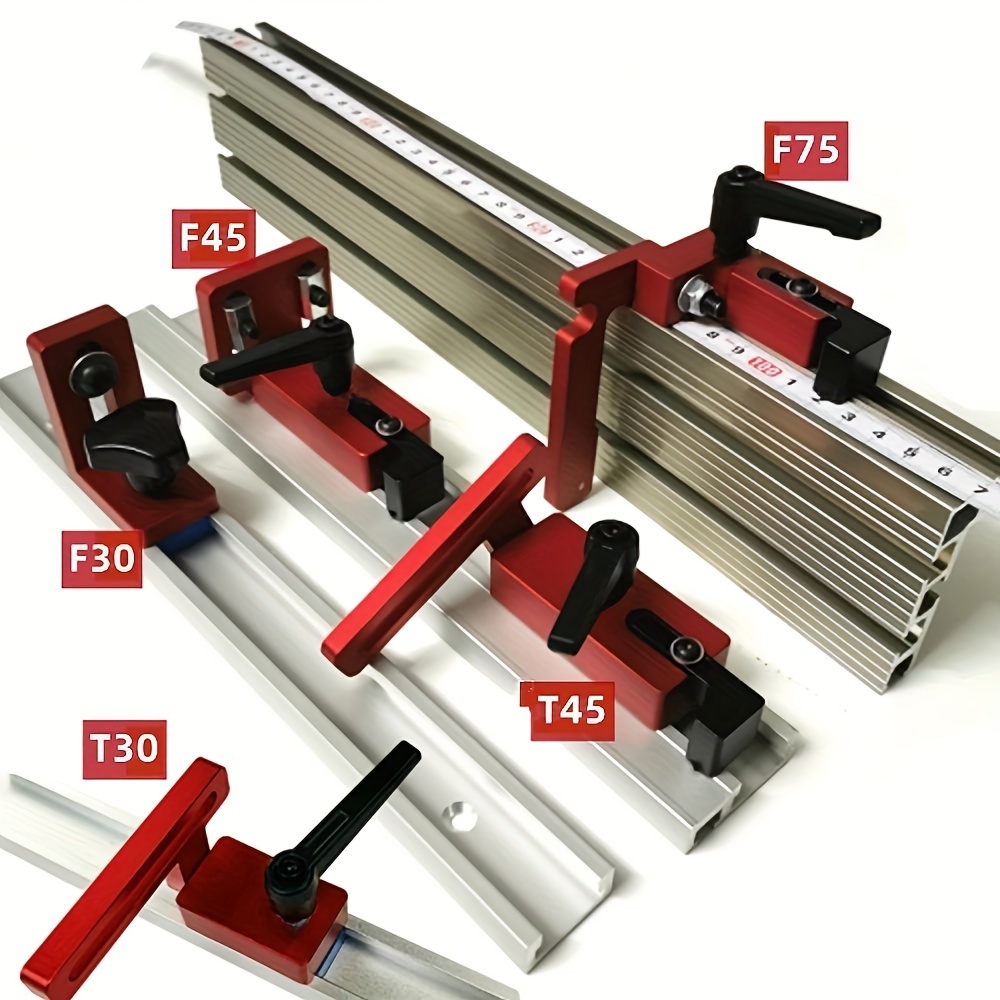 Woodworking T Track Limiter Miter Fence Connector Aluminium - Temu  Philippines