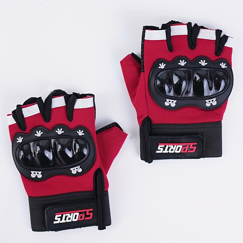 Gloves Sports Half Finger Gloves Yoga Gloves Non-Slip Cycling Sunscreen  Gloves