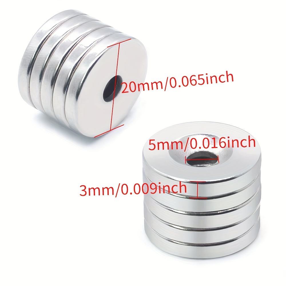 Aimant rond puissant 5mm x 5mm neodyme super magnet neodymium fort