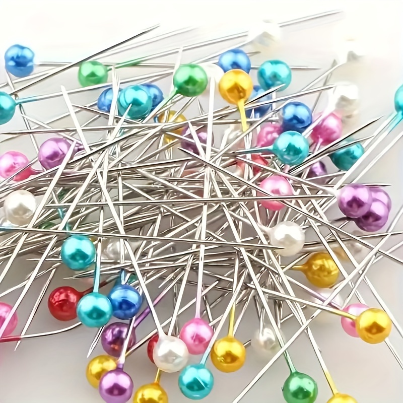 Colored small head straight pins
