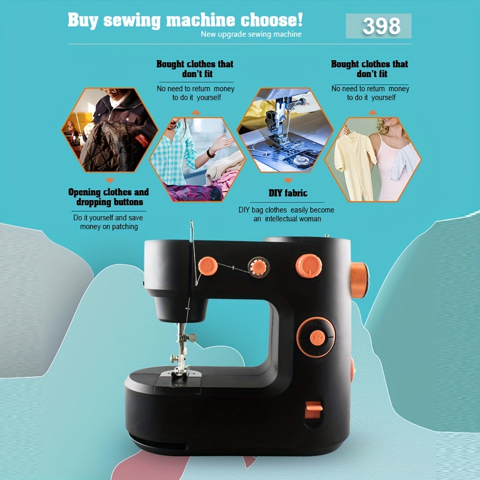Sewing Machines Household Small Automatic Sewing Machines - Temu Italy