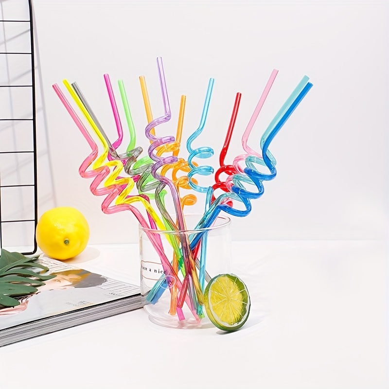 Creative Screw Straws Reusable Polypropylene Straws For Cold - Temu