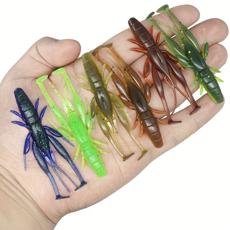 10 Pcs Soft Bionic Fishing Lures, Fishing Lure for Saltwater and