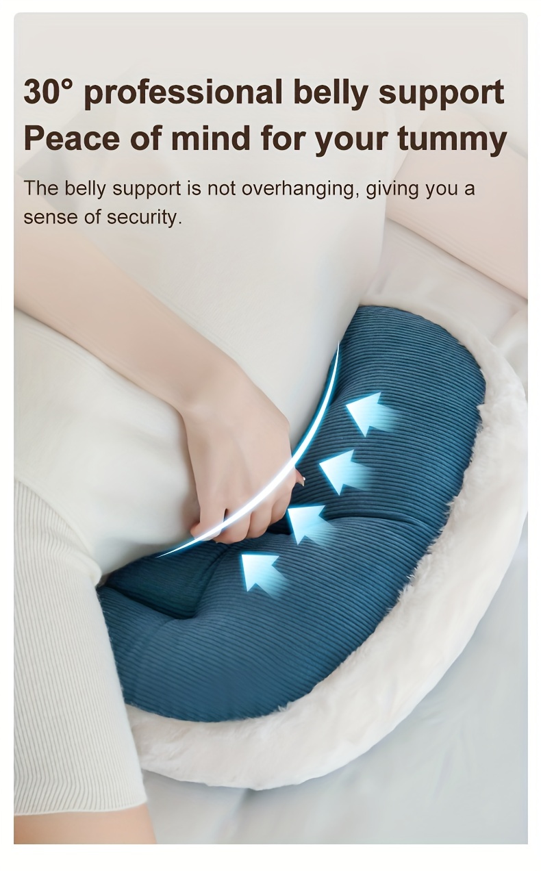 Baby Products Online - Outdoor pregnancy pillow for pregnant women, soft  pregnancy body pillow, back support, hips, legs, pregnancy pillow with  detachable and adjustable cotton cover - Kideno