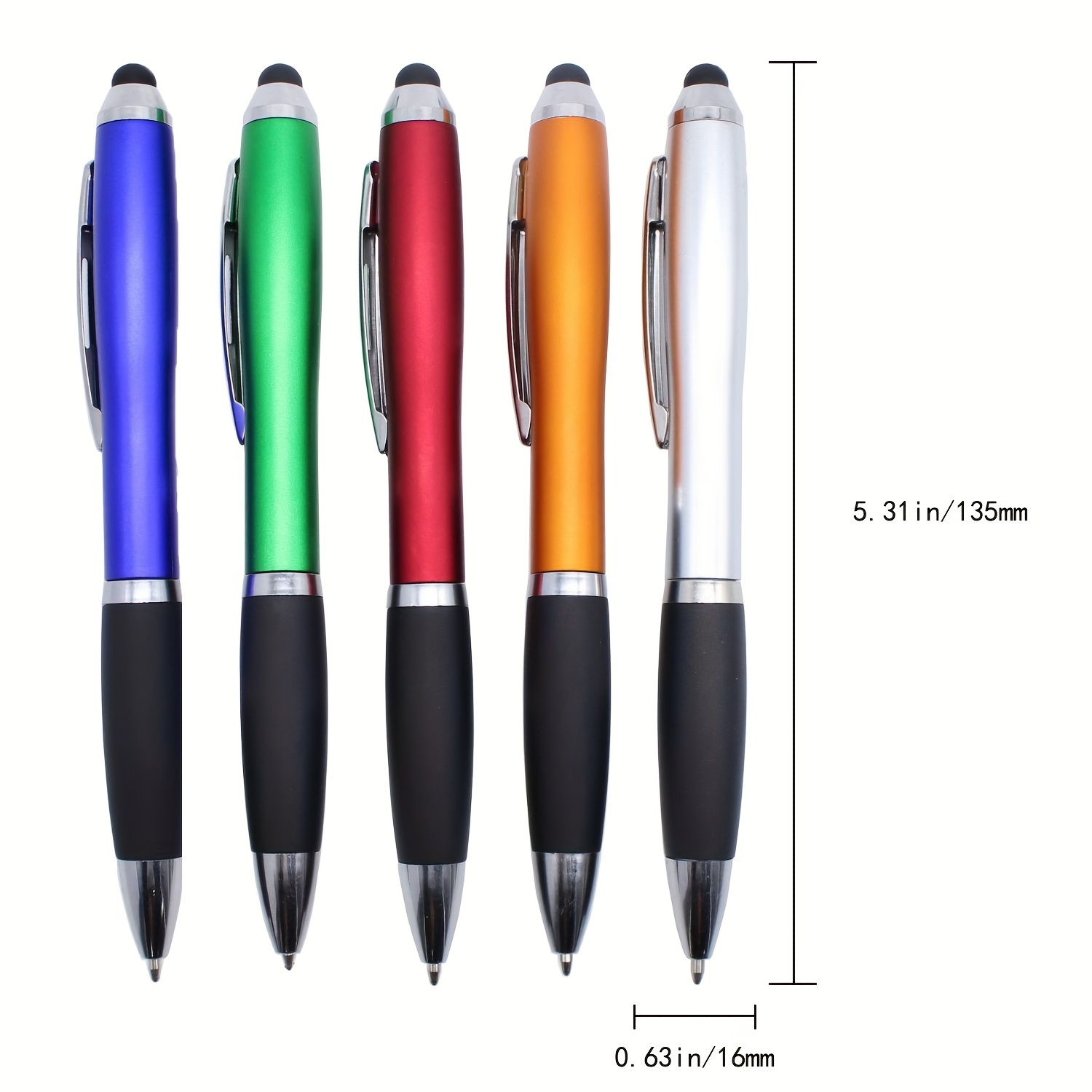Stylus Pens for Touch Screens, Medium Point Pens with Crystals for