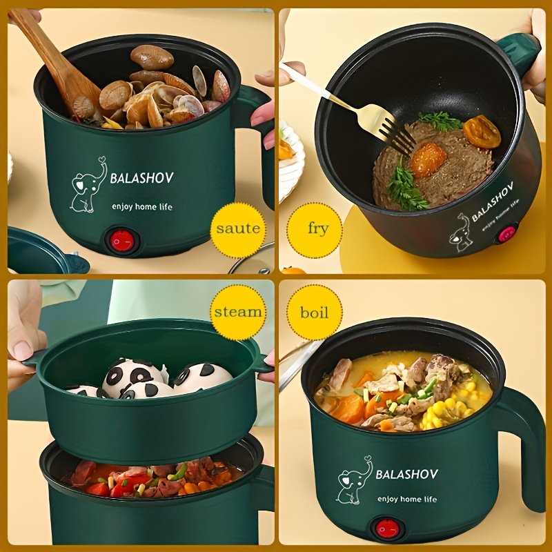 Multifunctional Electric Hot Pot Cook Noodles Wok And More - Temu