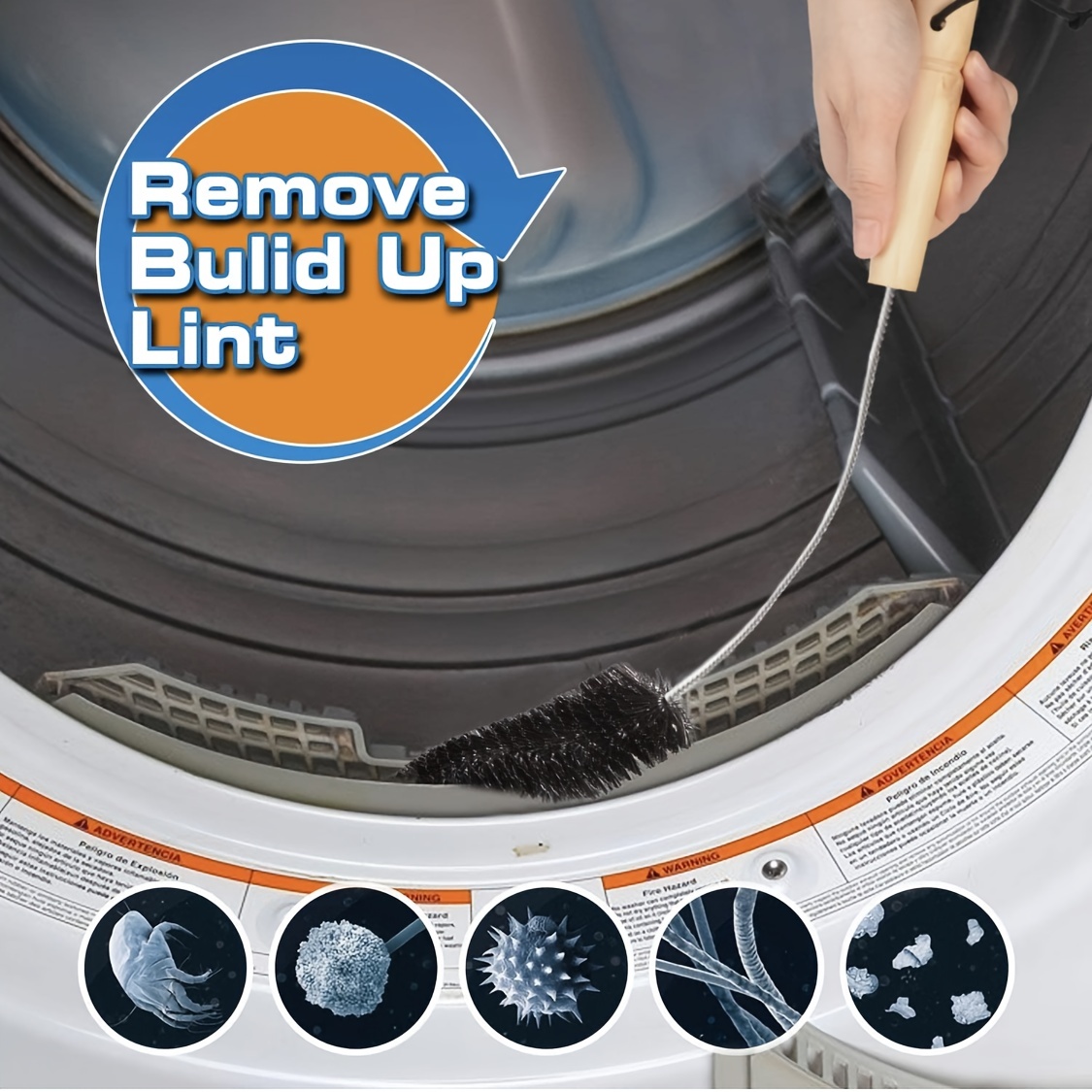 Keep Your Home Safe With This Dryer Vent Cleaner Kit - Lint Brush, Long  Flexible Brush, And Fire Prevention Exhaust! - Temu