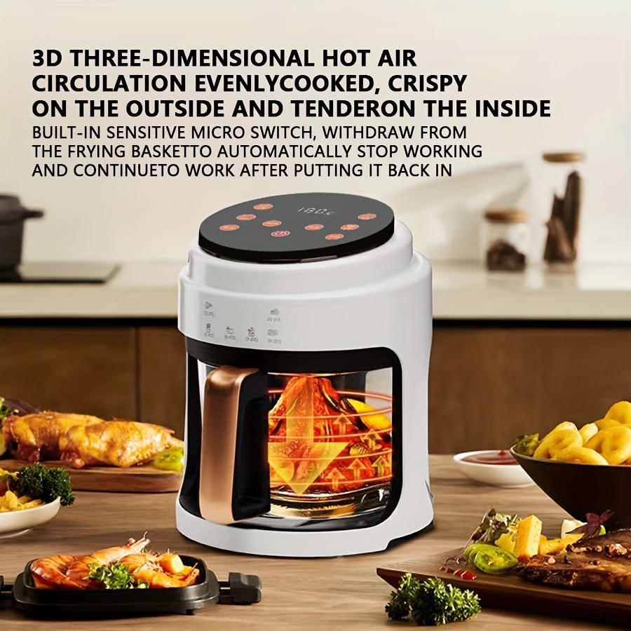 Air Fryer by CHEFMAN Digital 6.5 Liter Rapid Temperature Controlling