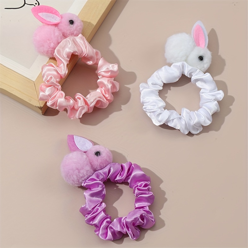 Hair Accessories, 3 Scrunchies Set