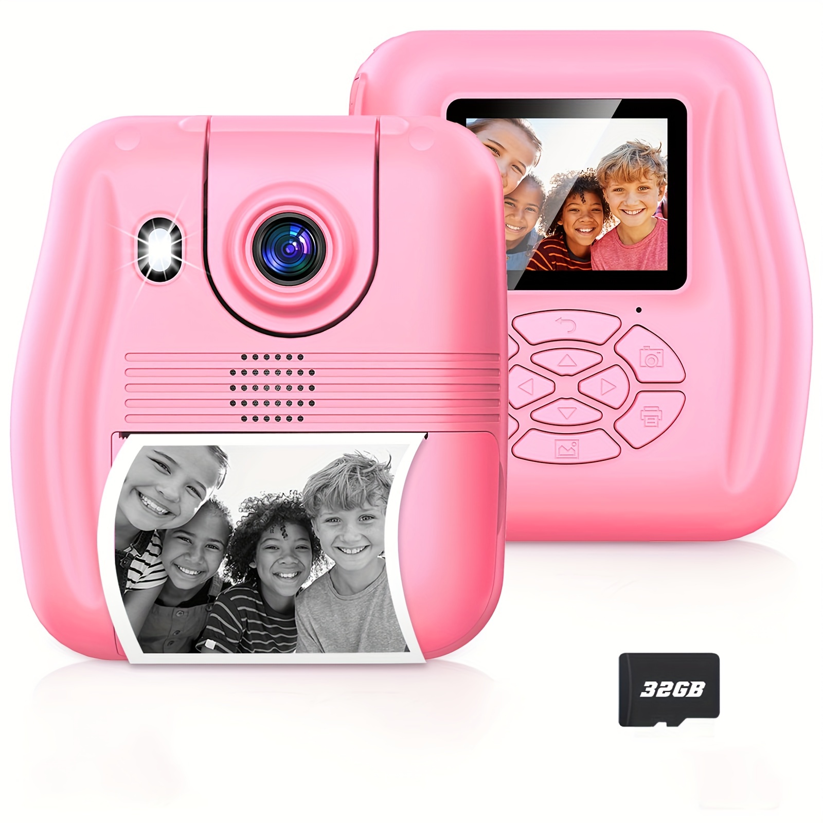 Videocamera Selfie Stampa Istantanea Bambini Videocamera - Temu Italy