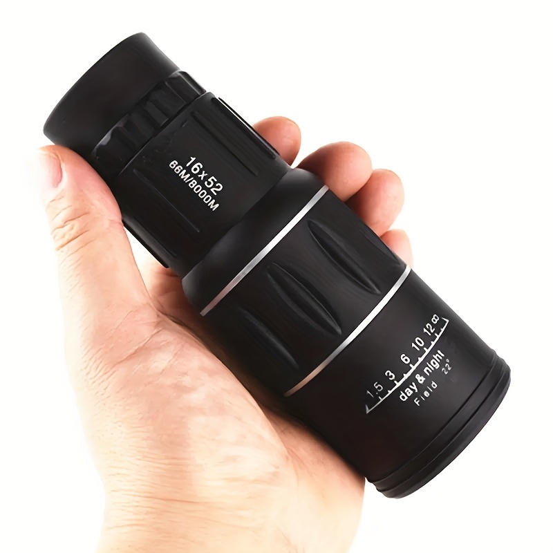 1pc HD Monocular Telescope 16X52 for Phone Brid Watching Hunting Hiking Concert Traveling Super Foot Bowl