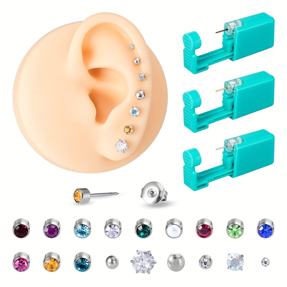 Disposable Ear Piercing Units Piercing Gun Tool Kit No Cross-Infection for  Sensitive Ears - China Jewelry and Earrings price