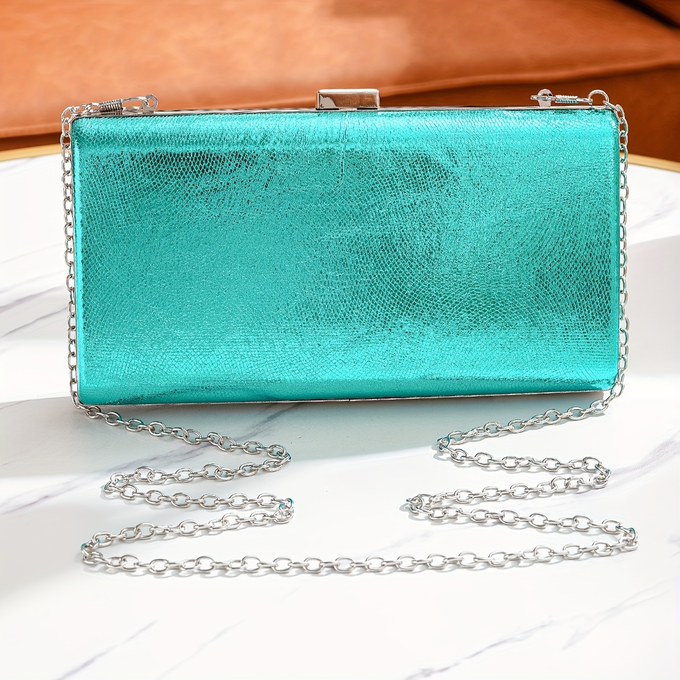 Luxury designer handbag Evening Bag for Women Clutch Bags Contrasting Color  Sequins Shoulder Bags Women's bag Banquet bag