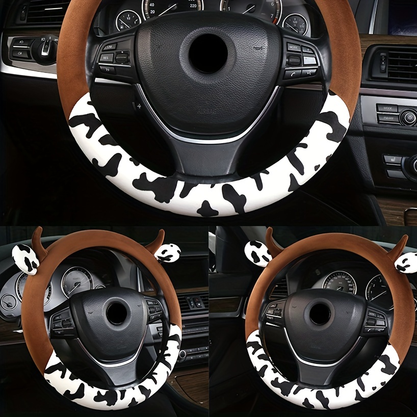 Holographic Car Steering Wheel Cover 15in