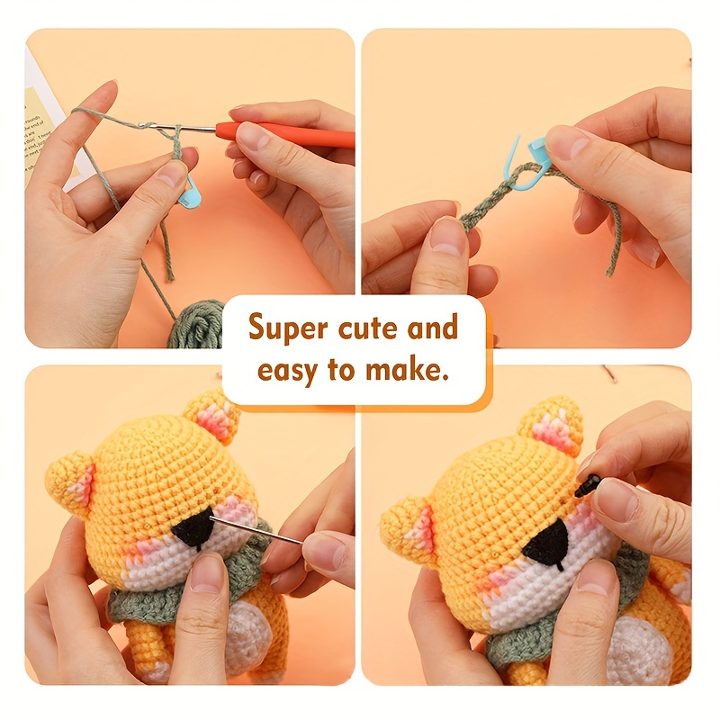 1 Kit De Crochet Pour Débutants, Kit De Démarrage Au Crochet Pour