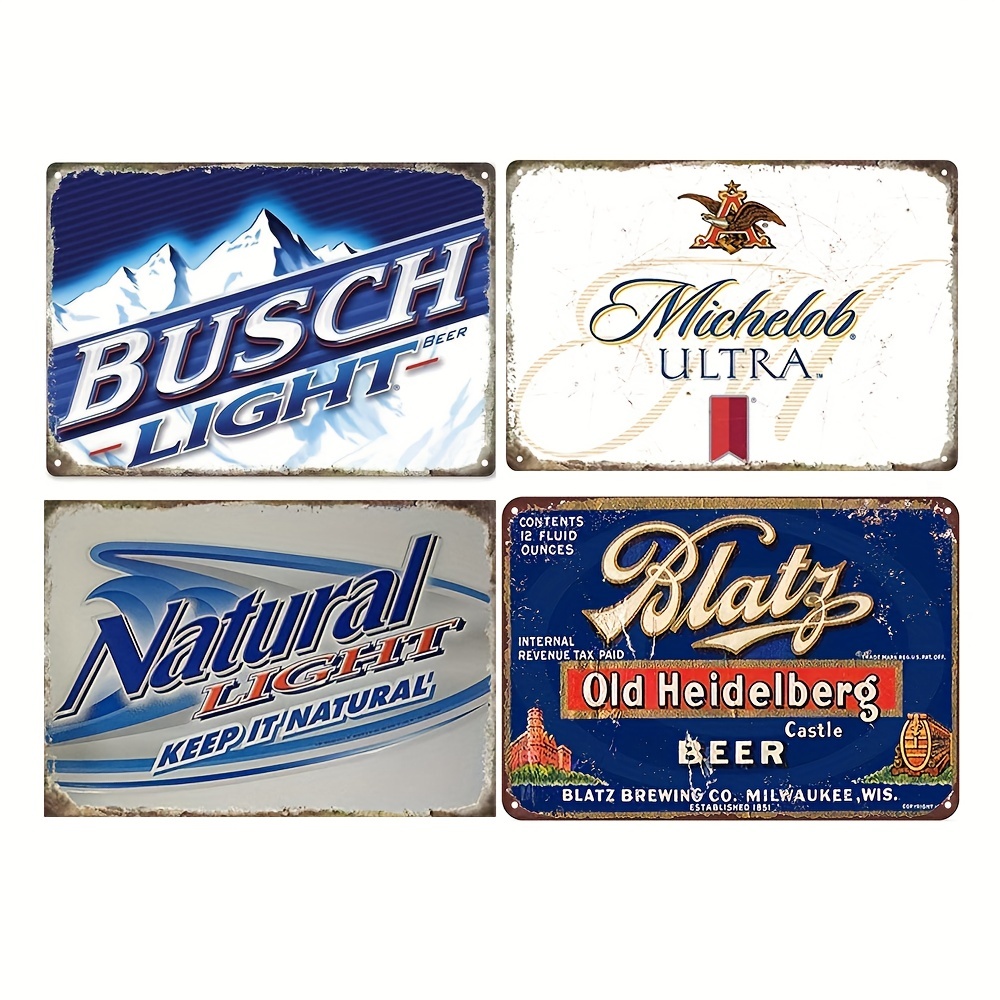 Nostalgic-Art Retro Beer Tin Sign - Always a Good Idea - Gift Idea as Bar  Accessories Metal Vintage Design for Decoration 20 x 30 cm