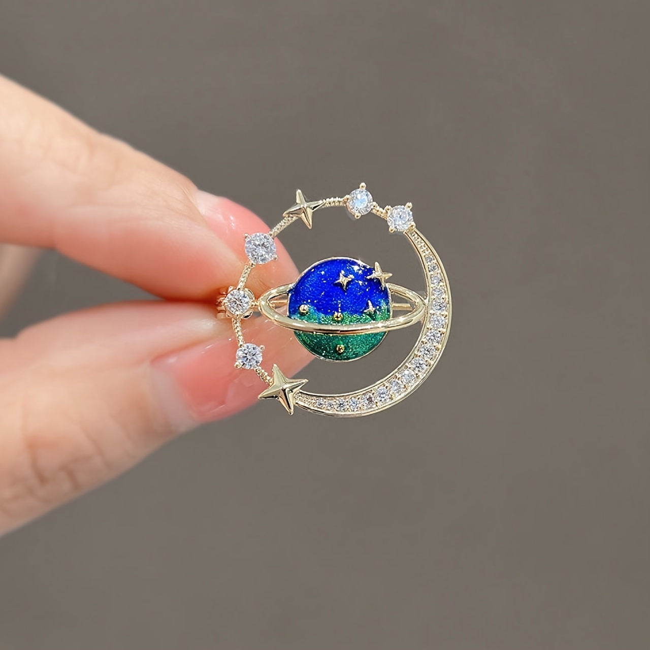 Dainty Sun And Stars Brooch Pin For Women Girls Delicate Cubic Zirconia  Crystal Universe Starry Sky Brooches Lapel Pins Shawl Clip Badge Corsage