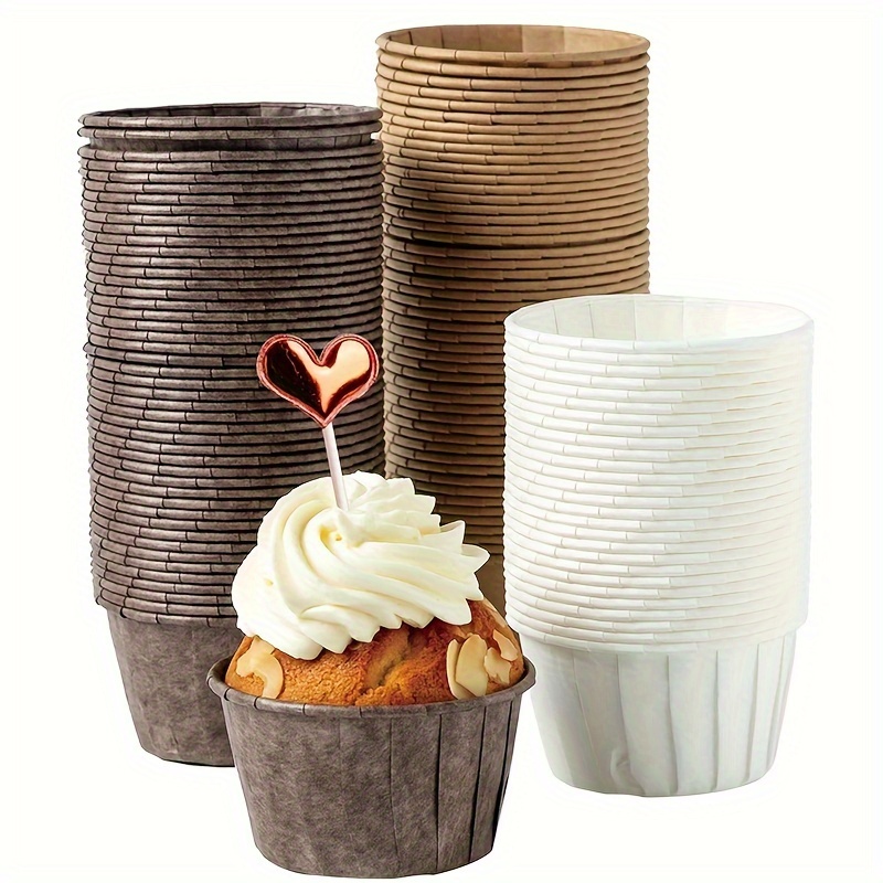 Jumbo Cupcake Liners Brown Muffin Liners Cupcake Holder Kraft Paper Baking  Cups Heavy Duty Greaseproof Cake Cups For Bakery Wedding Thanksgiving Day Cup  Cake Pans Baking - Temu United Arab Emirates