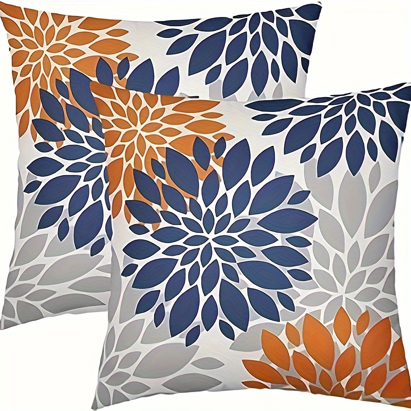 Modern Geometric Throw Pillow Covers Linen Home Decor Pillow - Temu