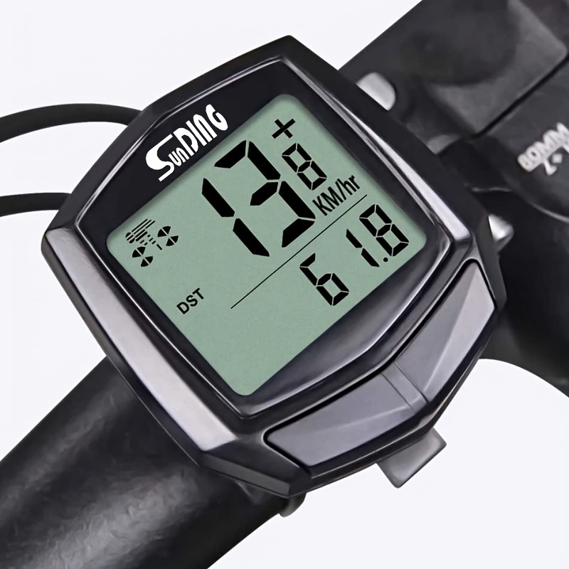YS - Velocímetro de bicicleta y odómetro, inalámbrico, impermeable, para  bicicleta, con pantalla LCD y múltiples funciones