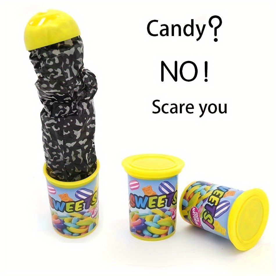 NUOBESTY 60pcs Simulation Centipede Halloween Toys Glitter Bomb Prank  Package Children Trick Toys Portable