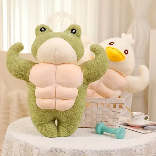 Ugly Cute Duck Doll Muscle Frog Plush
