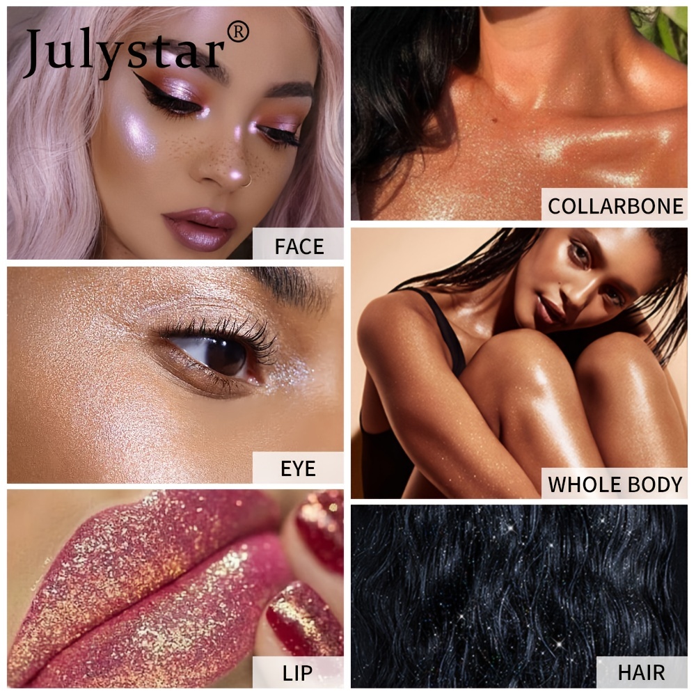 Fairy Powder Body Brightening Blusher Highlighter Makeup